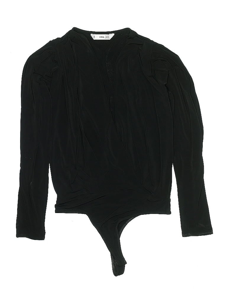 Pre-owned Mng Bodysuit In Black