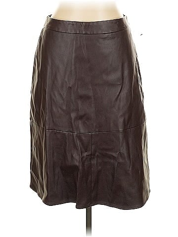 Liz Claiborne Career Faux Leather Skirt (view 1)