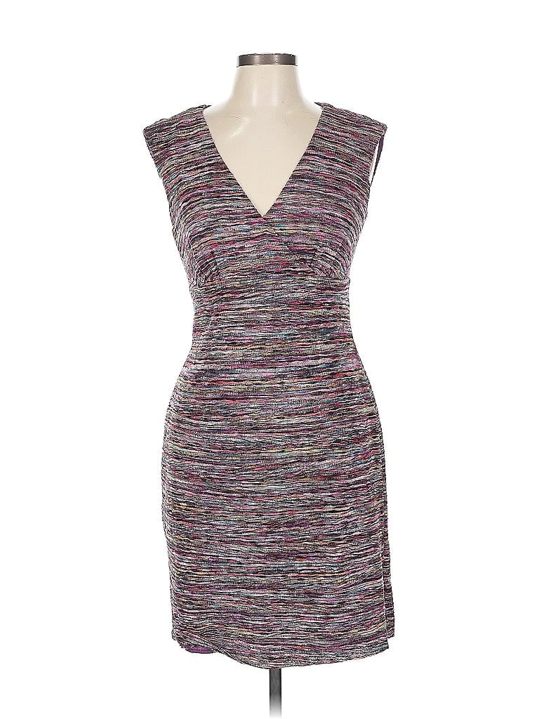 Pre-owned Connected Apparel Cocktail Dress In Gray