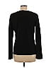 Lord & Taylor 100% Cotton Black Long Sleeve T-Shirt Size M - photo 2