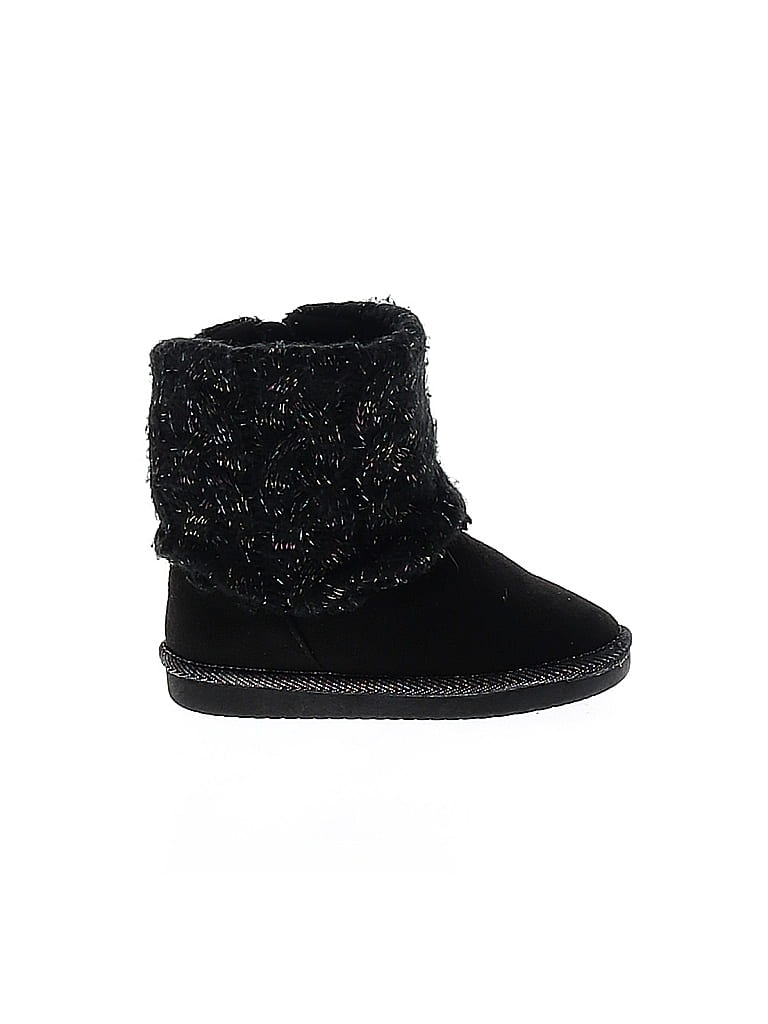 Jumping Beans Black Ankle Boots Size 9 - photo 1