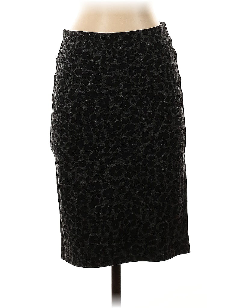 Pre-owned Ann Taylor Loft Formal Skirt In Black