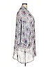 Wallflower 100% Polyester Silver Poncho Size 3X - photo 4