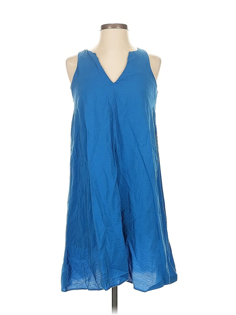 Pre-owned Banana Republic Factory Store Casual Dress In Blue