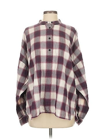 Elizabeth and James Long Sleeve Blouse (view 1)