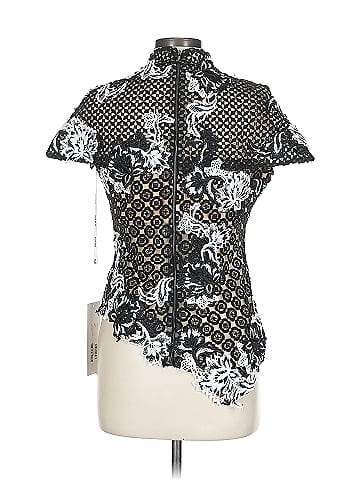Jovani Short Sleeve Blouse (view 2)