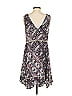 BB Dakota 100% Rayon Paisley Gray Casual Dress Size M - photo 2