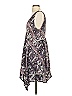 BB Dakota 100% Rayon Paisley Gray Casual Dress Size M - photo 5
