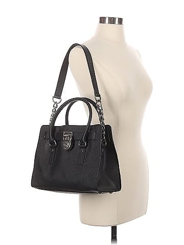 MICHAEL Michael Kors Leather Satchel (view 2)