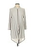 J.J. ALWAYS Gray 3/4 Sleeve Blouse Size S - photo 1