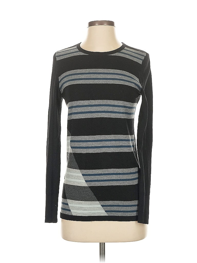 Pre-owned Halogen Pullover Sweater In Black