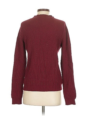 Woven Heart Pullover Sweater (view 2)