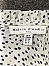 Maison d' Amelie 100% Polyester Polka Dots White Long Sleeve Blouse Size M - photo 6