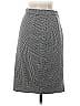 Philippe Adec Paris Chevron-herringbone Gray Formal Skirt Size 6 - photo 2