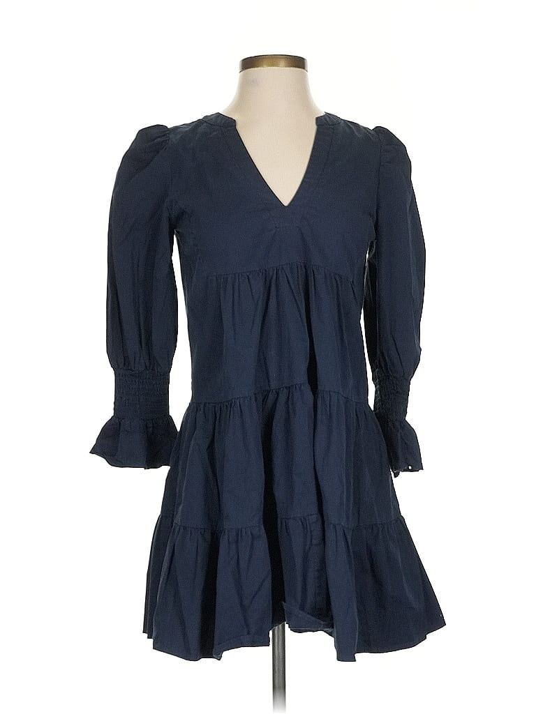 Pomander Place 100% Cotton Blue Casual Dress Size S - photo 1