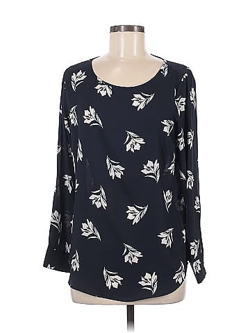 Ann Taylor Factory Long Sleeve Blouse (view 1)