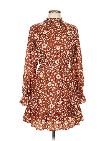 Peach Love Casual Dress (view 1)