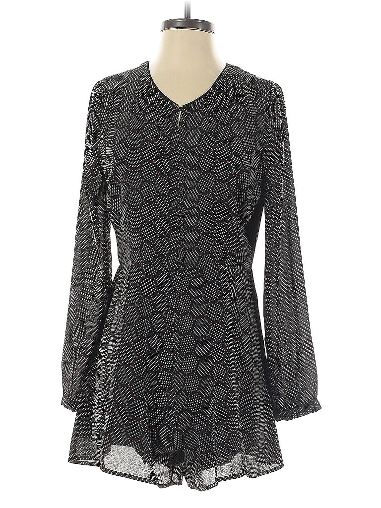 Pre-owned Harlyn Romper In Gray