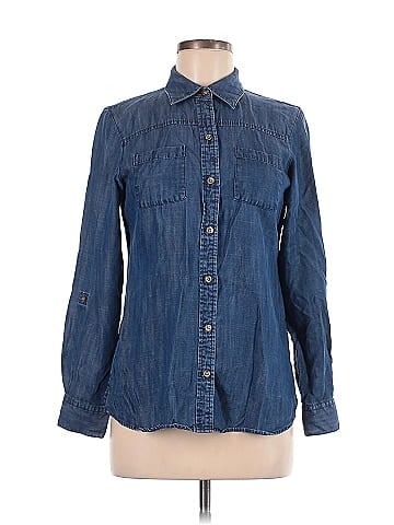 Foxcroft Long Sleeve Button-Down Shirt (view 1)