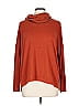 Lou & Grey for LOFT Orange Brown Turtleneck Sweater Size L - photo 1