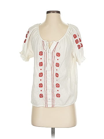 Joie Short Sleeve Blouse (view 1)