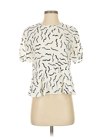 Diane von Furstenberg Short Sleeve Blouse (view 1)