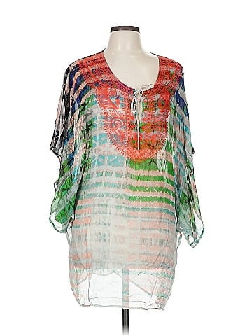 Twelfth Street by Cynthia Vincent 3/4 Sleeve Silk Top (view 1)