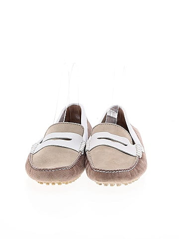 Manolo Blahnik Suede Moccasins  (view 2)