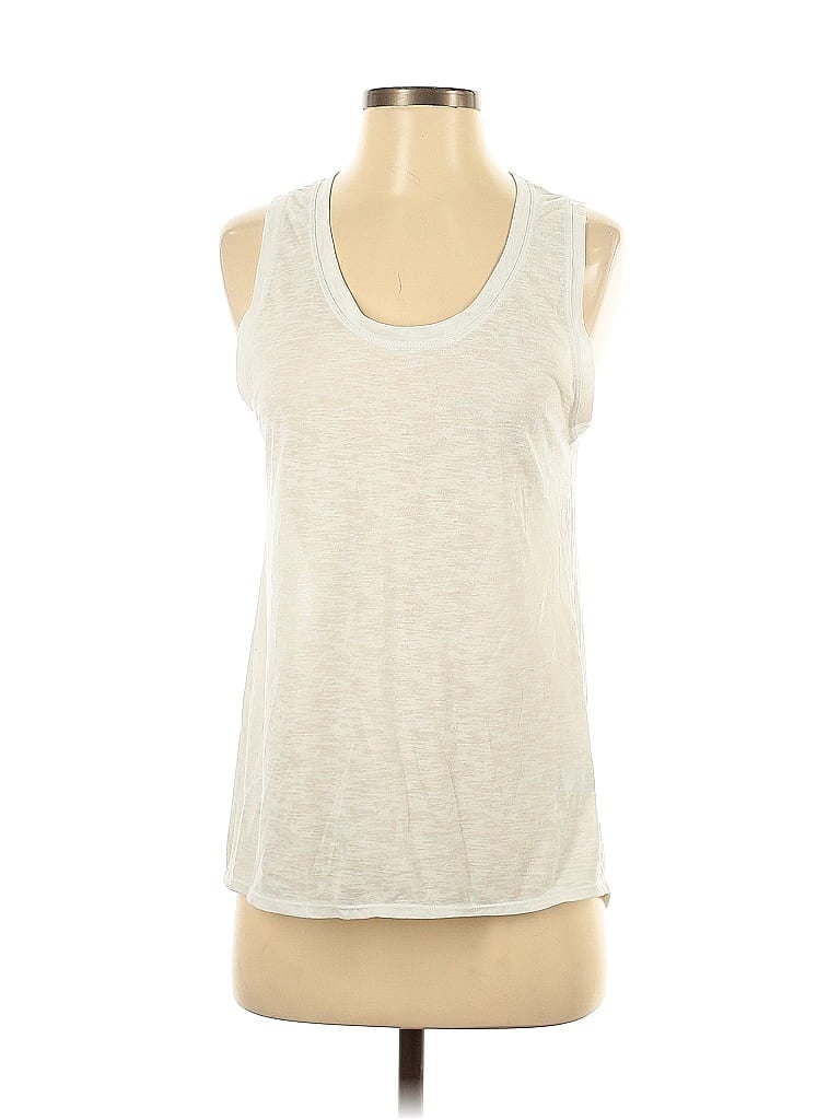 Pre-owned Zella Active Tank Top In White