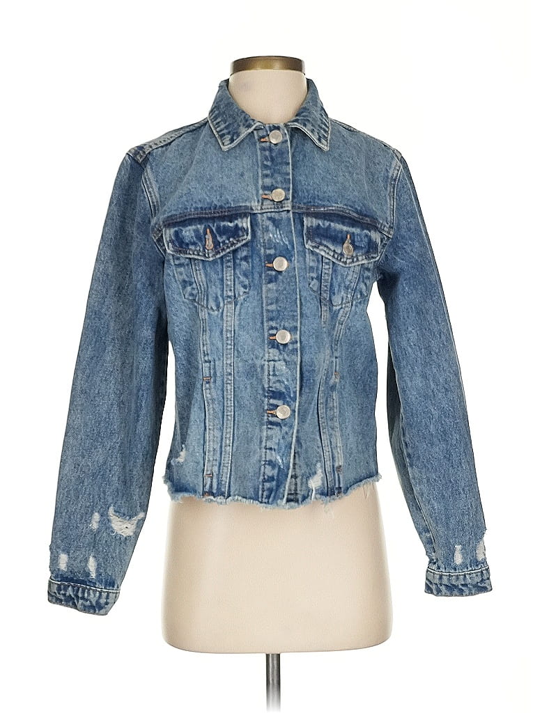 Vervet 100% Cotton Blue Denim Jacket Size S - photo 1