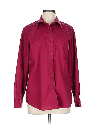 Foxcroft Long Sleeve Button-Down Shirt (view 1)