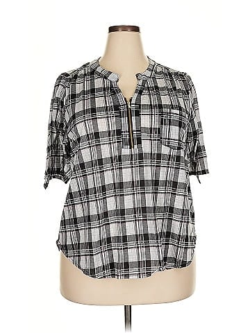 Blue Moon Short Sleeve Blouse (view 1)
