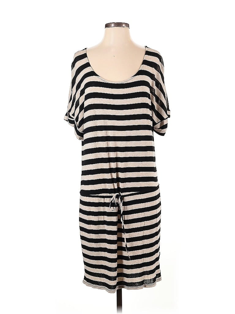 Pre-owned Ella Moss Casual Dress In Brown