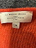 LA MAILLE SEZANE Paris 100% Polyester Orange Cardigan Size M - photo 7