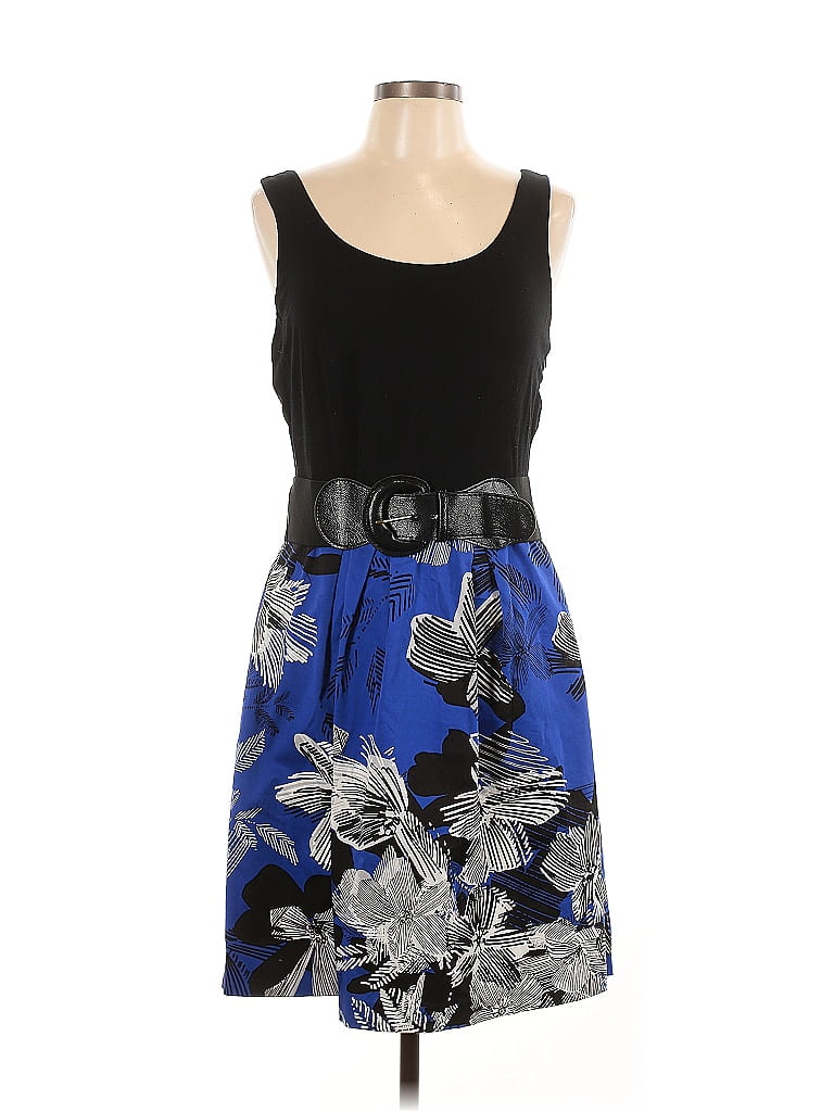 Spense Blue Cocktail Dress Size 12 - photo 1