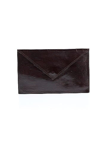 Jacaranda Leather Clutch (view 1)