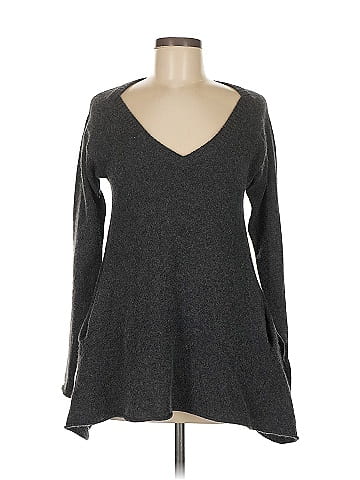 Velvet Cashmere Pullover Sweater (view 1)
