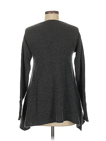 Velvet Cashmere Pullover Sweater (view 2)