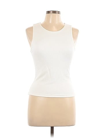 Buckle Black Sleeveless T-Shirt (view 1)