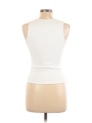 Buckle Black Sleeveless T-Shirt (view 2)