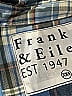 Frank & Eileen Plaid Blue Long Sleeve Button-Down Shirt Size XXS - photo 7