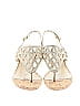 Kelly & Katie Silver Gold Wedges Size 8 - photo 2