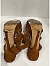Jimmy Choo 100% Suede Solid Brown Suede Sandals Size EU 37 - photo 11
