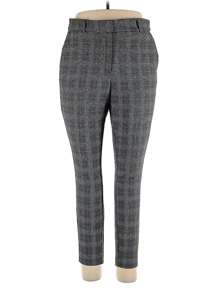 Pre-owned H&m Dress Pants In Gray