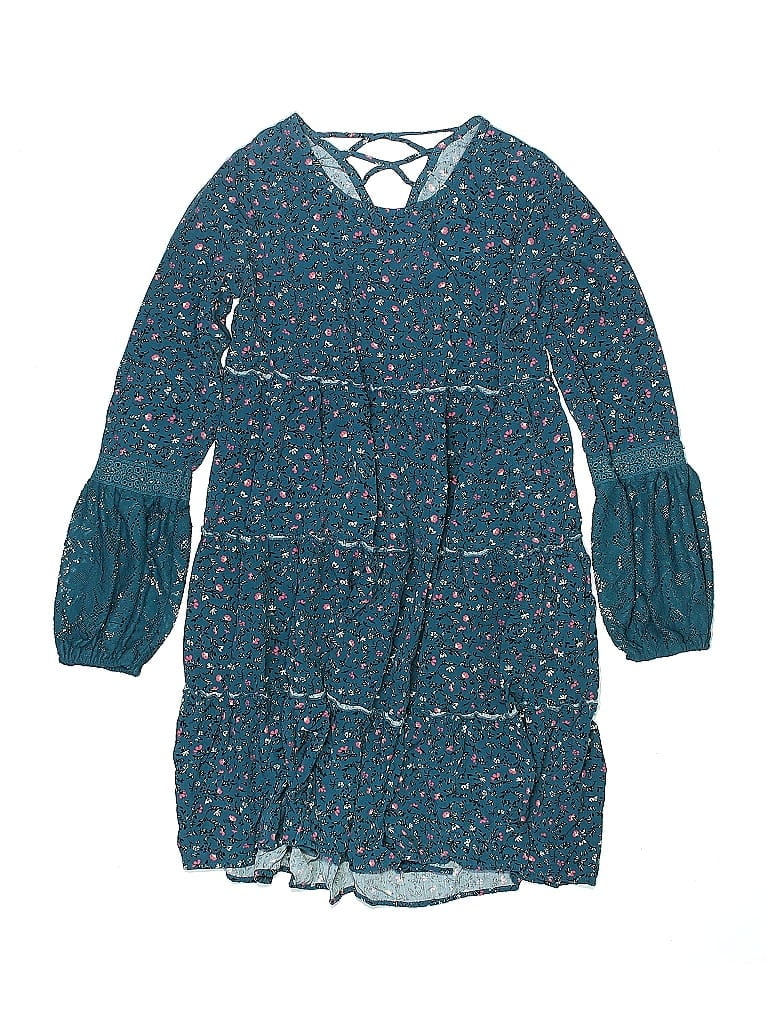Art Class 100% Rayon Teal Dress Size 14 (big kids) - photo 1