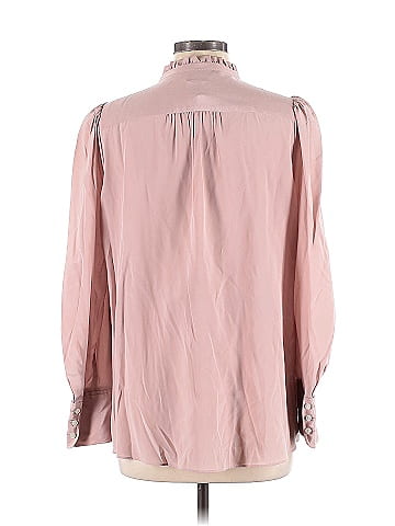 HATCH X J.Crew 3/4 Sleeve Silk Top (view 2)