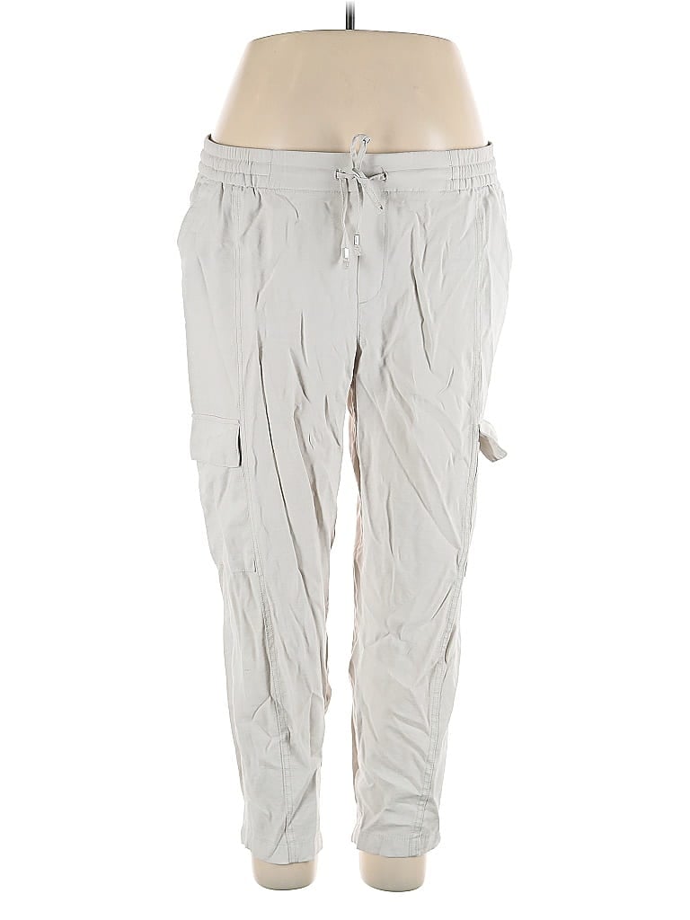 Pre-owned Old Navy Cargo Pants In Gray
