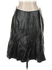 Jessica London Faux Leather Skirt