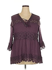Roaman's 3/4 Sleeve Top