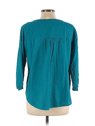 Croft & Barrow 3/4 Sleeve Blouse (view 2)